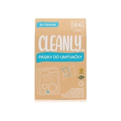Cleanly Eco – pásiky do umývačky riadu 64 ks