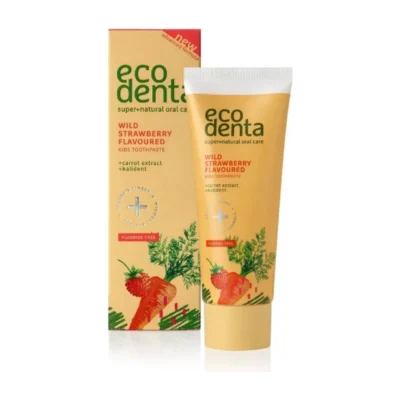 Ecodenta detská zubná pasta s jahodovou príchuťou 75 ml