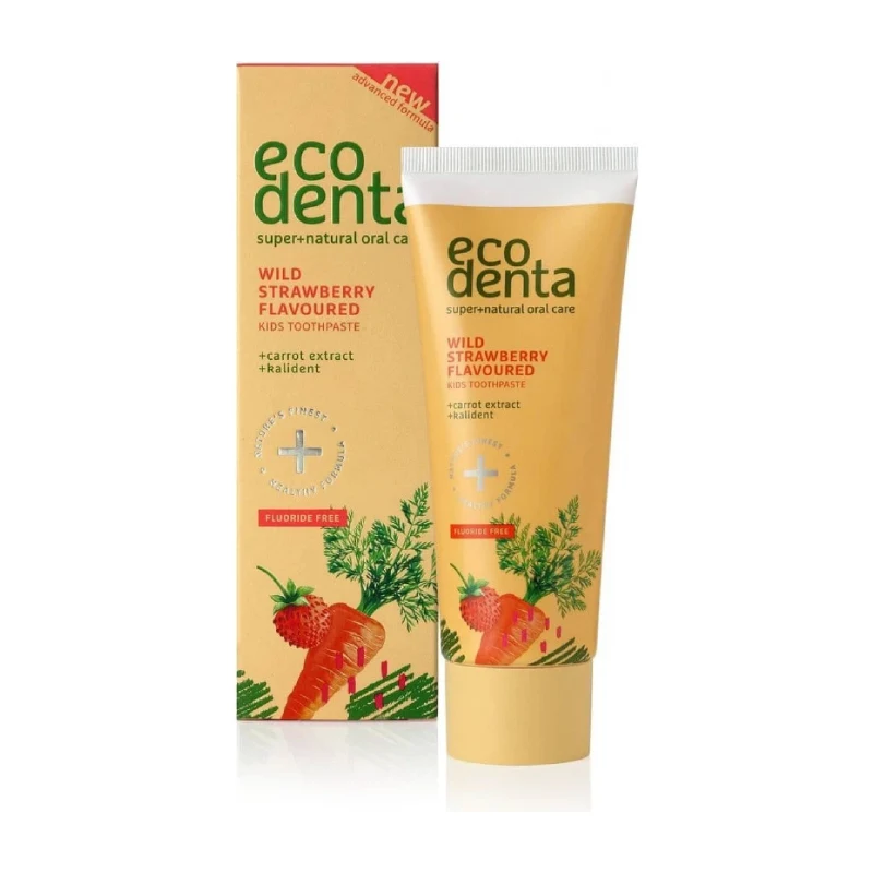 Ecodenta detská zubná pasta s jahodovou príchuťou 75 ml
