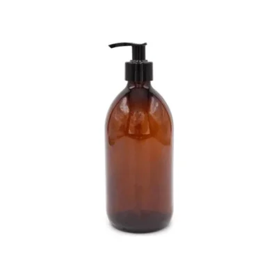 Sklenená fľaša s dávkovačom 500 ml
