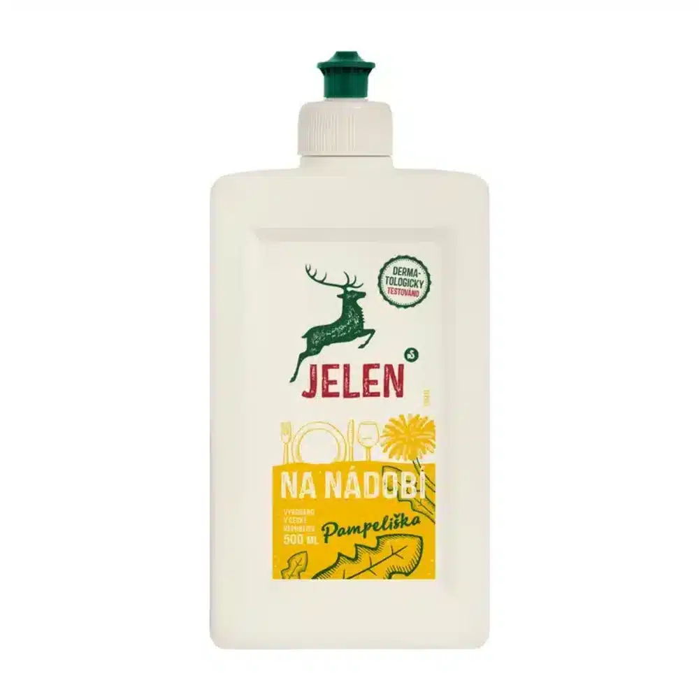Jelen prostriedok na umývanie riadu s vôňou púpavy 500 ml